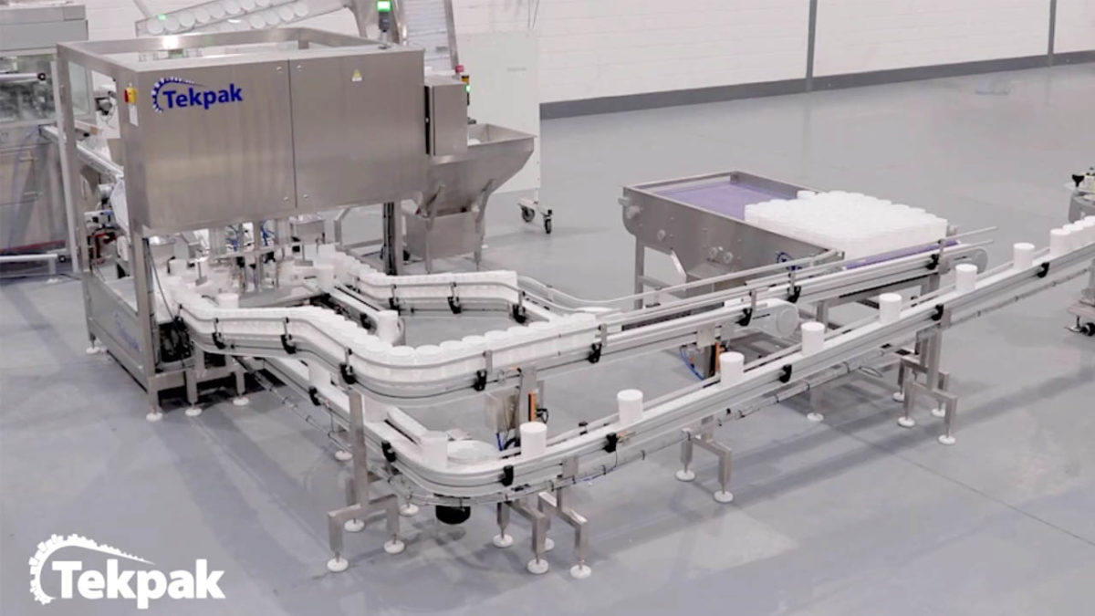 Fully automated tablet counter and tub loader